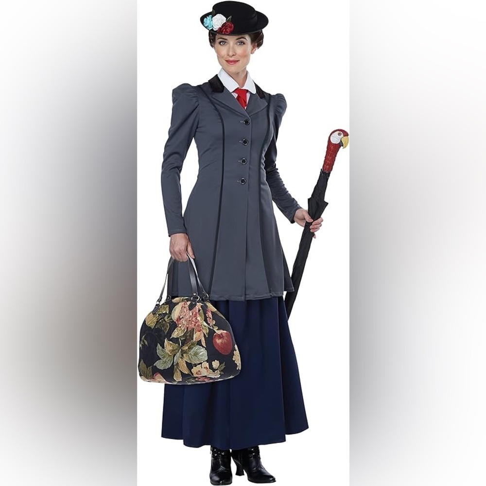 Mary Poppins  Halloween Costume Size M